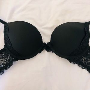 Victoria’s Secret push up black bra